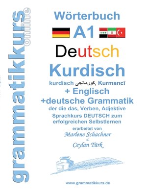 cover image of Wörterbuch Deutsch--Kurdisch--Kurmandschi--Englisch
